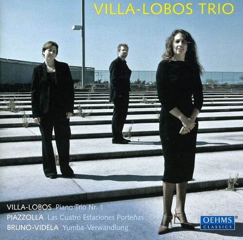 

CD диск Villa-Lobos / Piazzolla / Bruno-Videla: Villa-Lobos Trio Play Villa-Lobos & Piazzolla