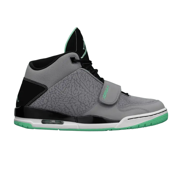 

Кроссовки Jordan Flightclub 90s 'Green Glow', серый