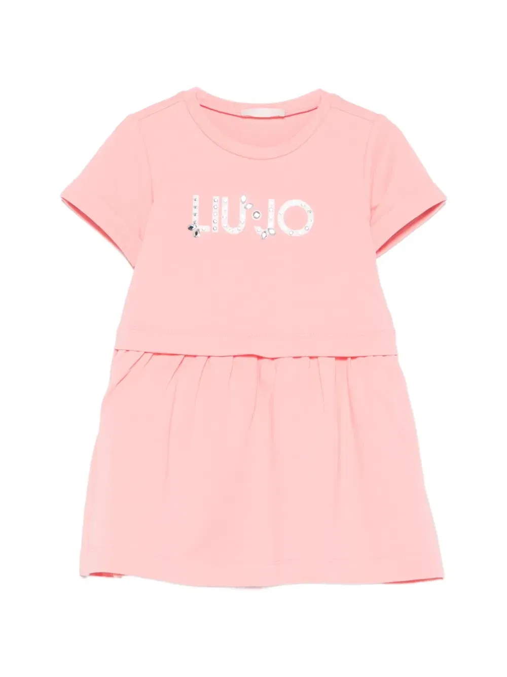 Платье с украшениями Liu Jo Kids, розовый