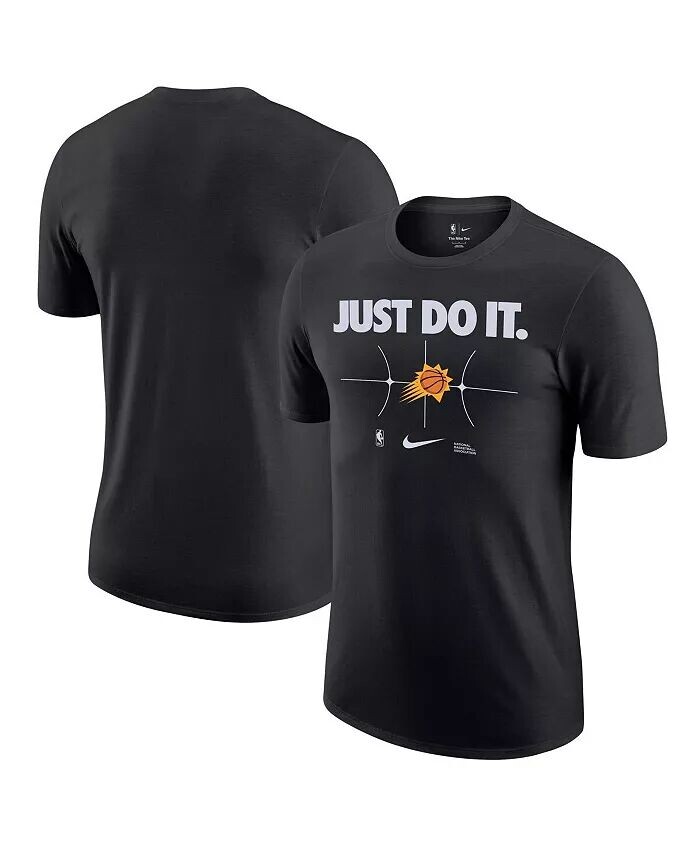 

Мужская черная футболка Phoenix Suns Just Do It Nike, черный