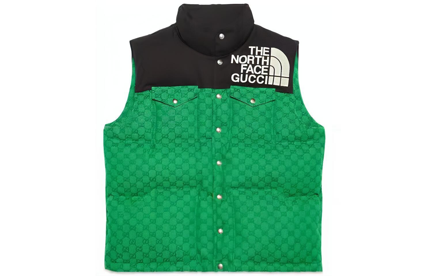 

Жилет North Face X The North Face для мужчин, зеленый Gucci, зеленый