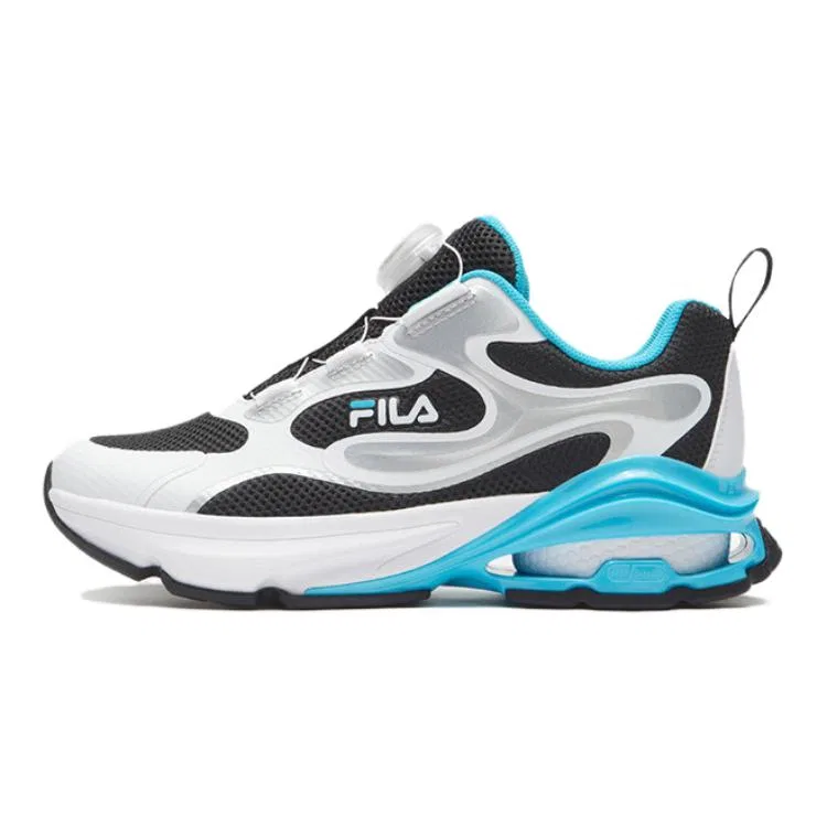 Кроссовки детские беговые низкие abrasion resistant black/FILA White для подростков FILA KIDS