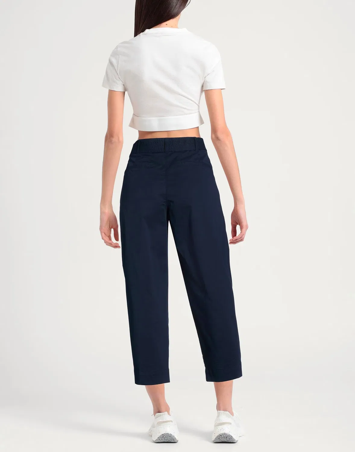 Брюки из твила Midnight blue RALPH LAUREN — фото 3