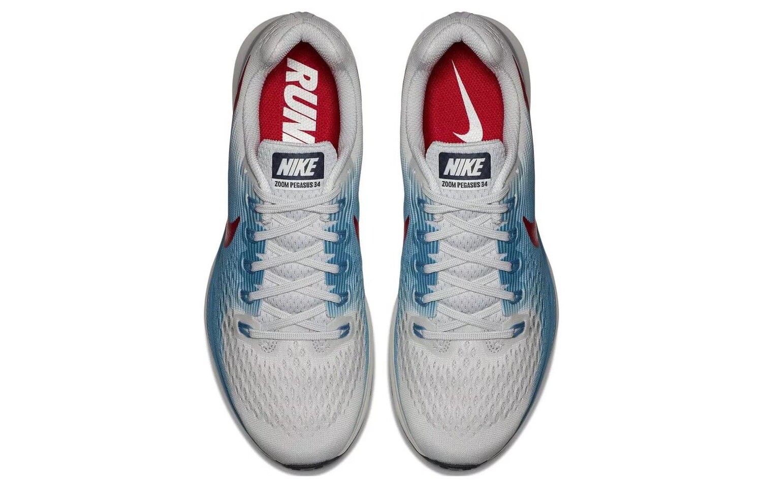 Кроссовки Pegasus 34 мужские с низким верхом Nike, цвет Lake Blue — фото 4