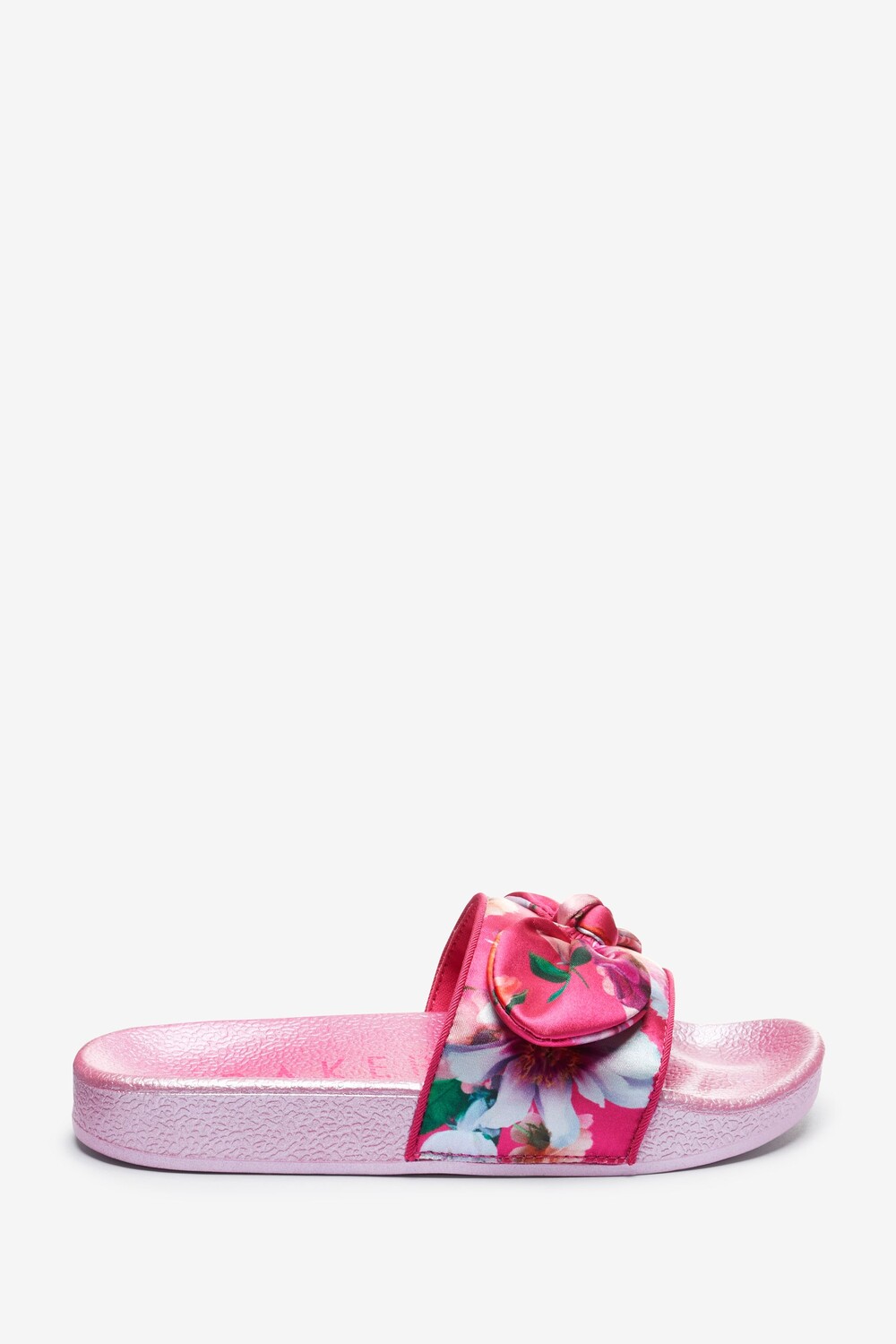 

Атласные шлепанцы Baker от Ted Baker с бантом Baker by Ted Baker, розовый