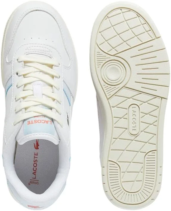 Кроссовки Lacoste для детей и подростков, набор T-Clip, унисекс, серый/синий — фото 4