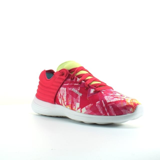 Текстильные женские кроссовки на шнуровке Skyscape Fuse розового цвета m47905 Reebok, розовый — фото 2