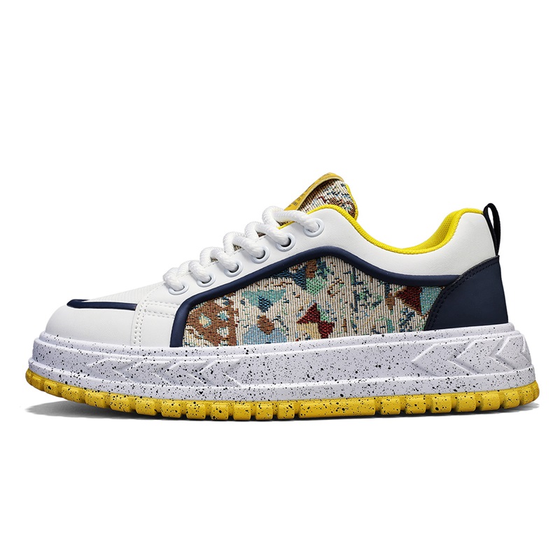 

Shiozawa Износостойкие мужские лоу-топы для скейтбординга белые, цвет White