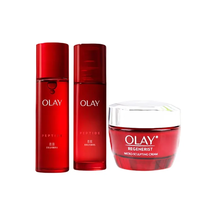 Olay Набор для ухода за кожей для женщин, Three-Piece Set: 2 Hydrating Toner 150ml+2 Hydrating Lotion 100ml+5th Generation Face Cream 50g