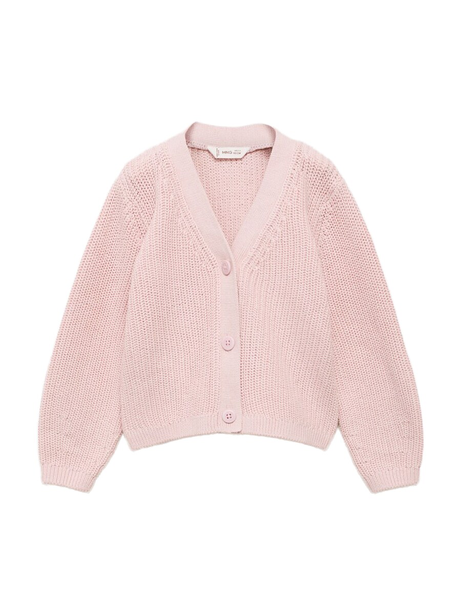 

Вязаный кардиган MANGO KIDS ROSALIE, Rose