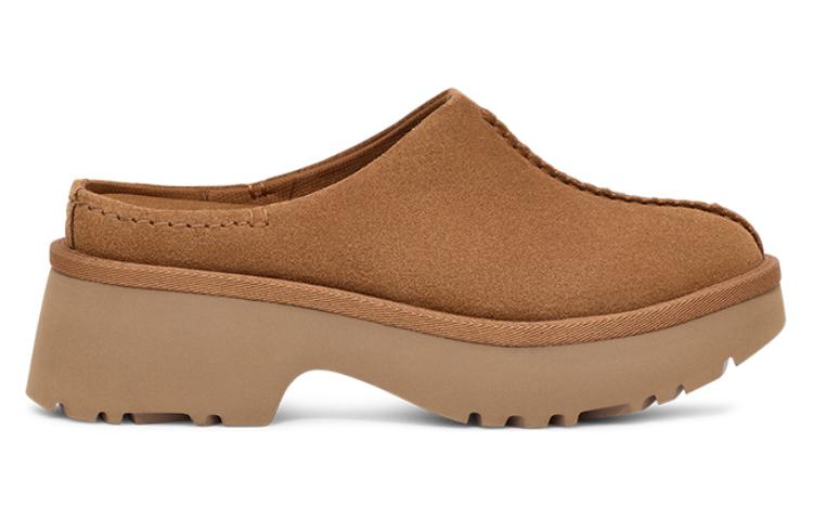 Кроссовки (WMNS) UGG New Heights Clog 'Chestnut', желто-коричневый — фото 2