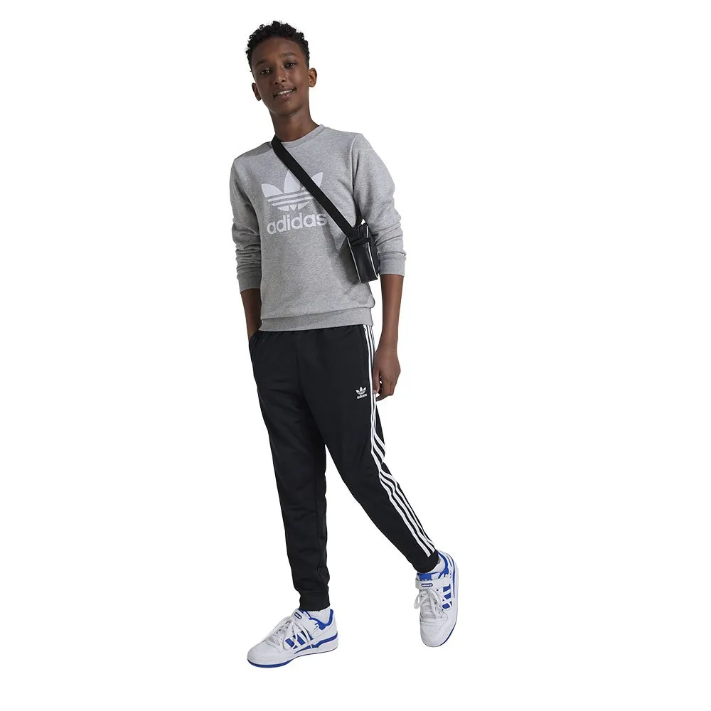 Брюки adidas Originals Adicolor SST, серый — фото 4