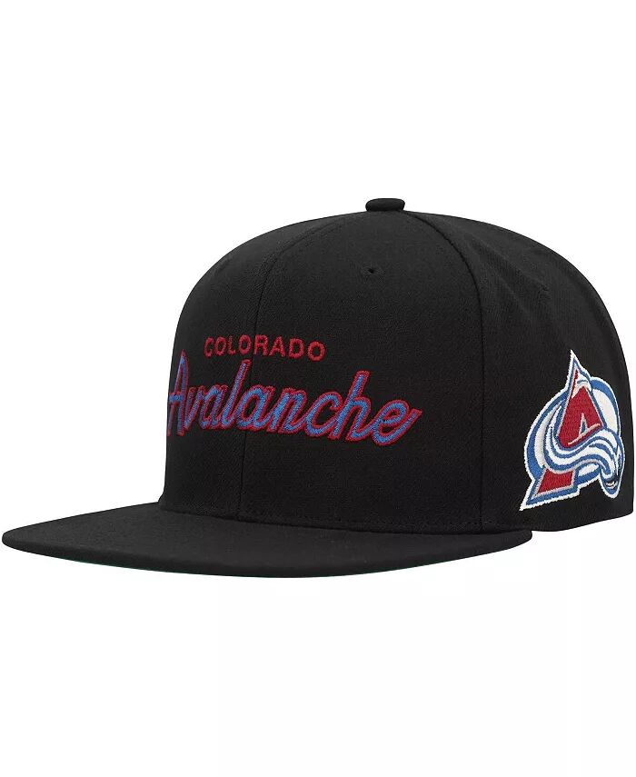 

Мужская черная бейсболка Colorado Avalanche Core Team Script 2.0 Snapback Mitchell & Ness