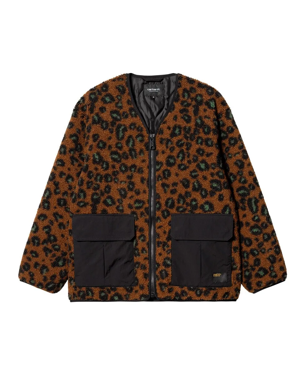 

Жилет-подкладка Prentis Vest Carhartt WIP, коричневый