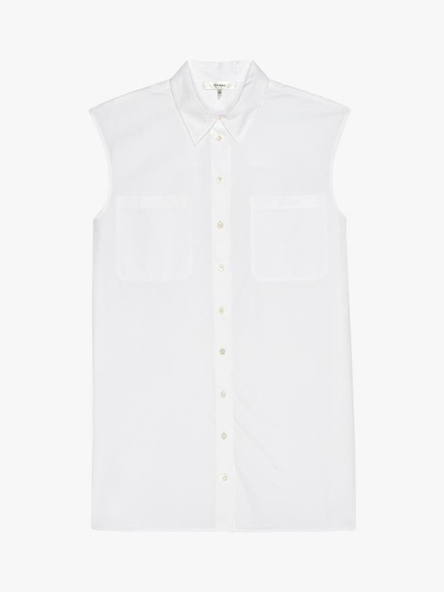 

Бесплатное платье-рубашка FRAME, White