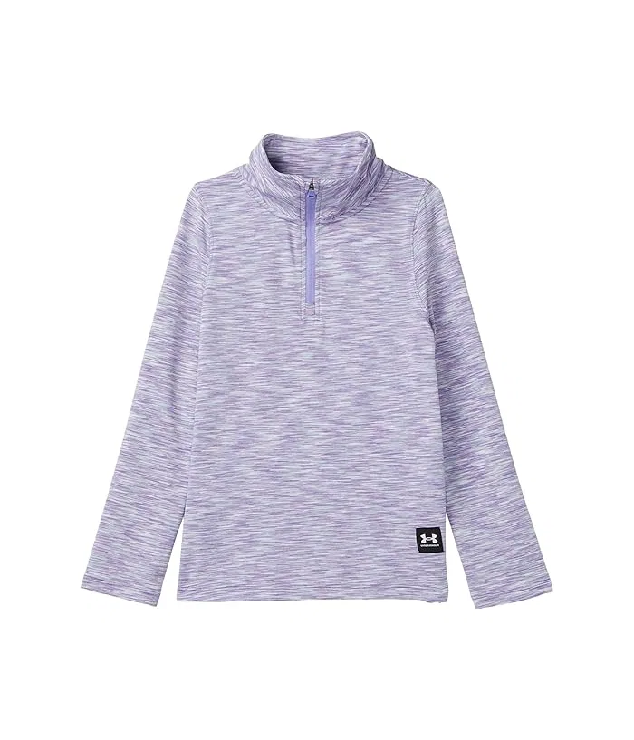 Толстовка поло с застежкой-молнией Twist 1/2 Zip Under Armour Kids, Purple Crest