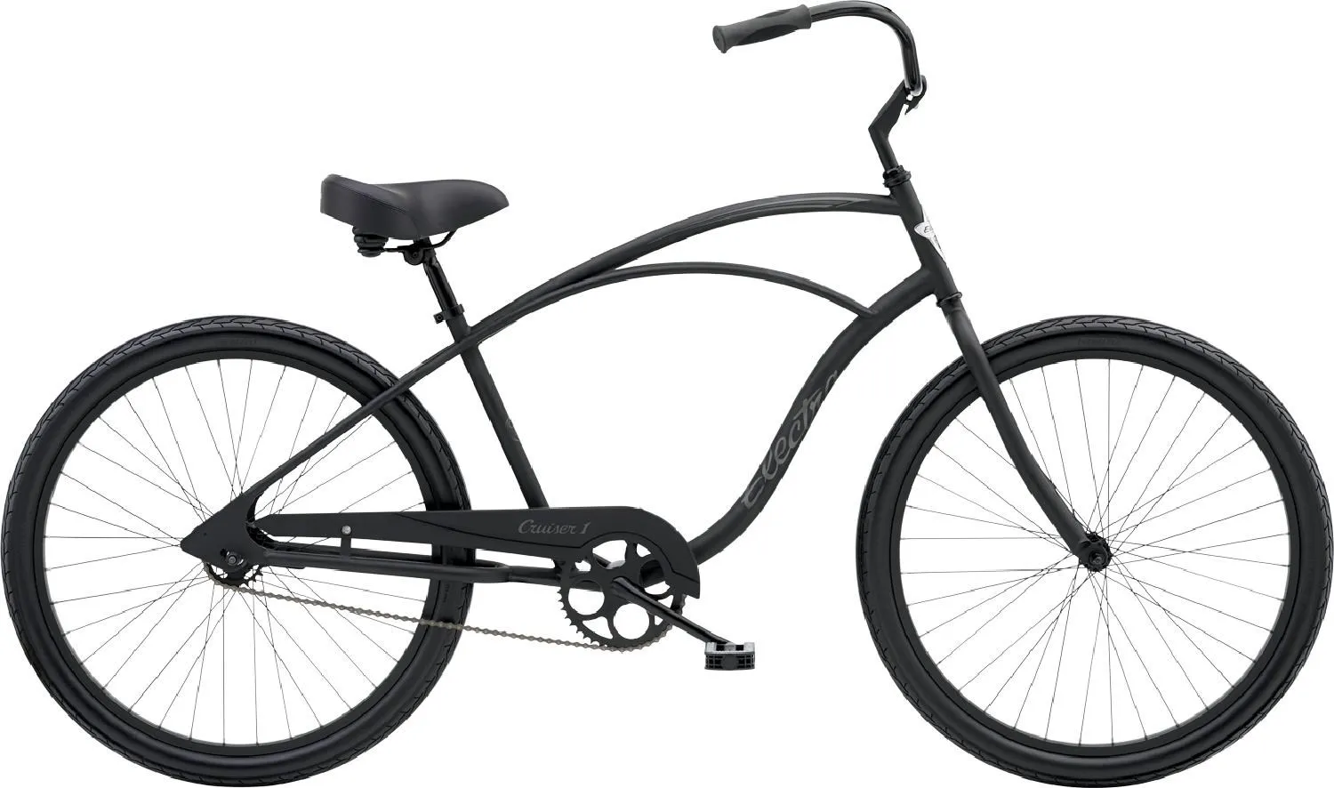 

Велосипед Cruiser 1 (24" закрытая рама) Electra, Matte Black