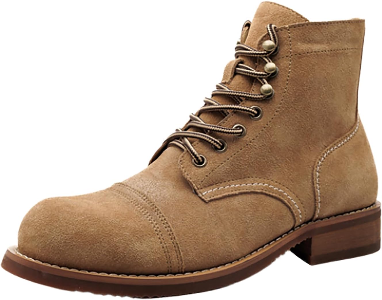 

Мужские классические кожаные оксфорды NXNBHSL с шнуровкой, винтажный округлый носок, противоскользящая резиновая подошва, массивный каблук, ботинки до щиколотки, удобные для работы, бизнеса, свадеб, вечеринок, короткие ботинки, хаки