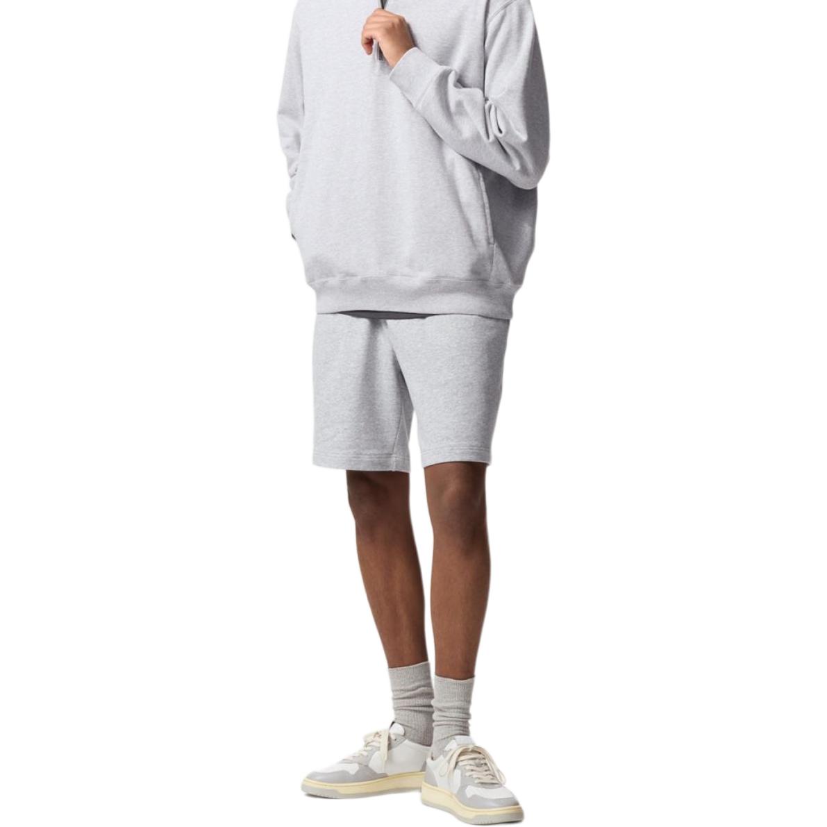 Повседневные шорты Unisex Sky Gray UNIQLO, серый — фото 3