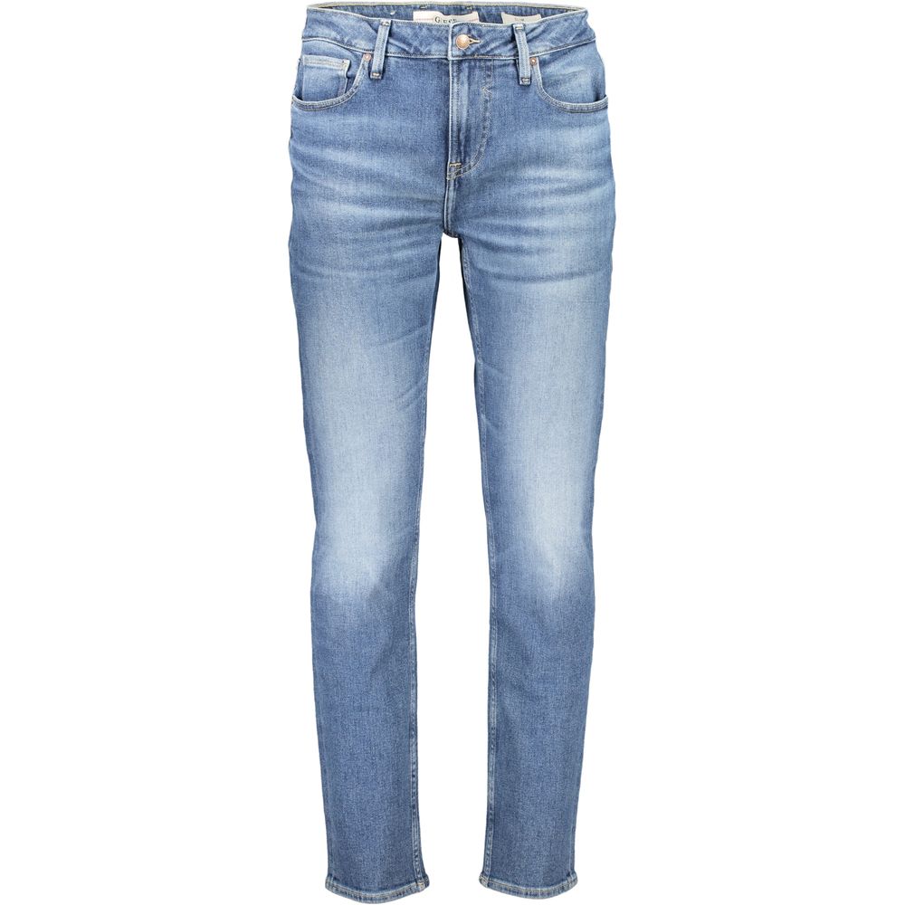 

Синие хлопковые джинсы и брюки Guess Shoes
