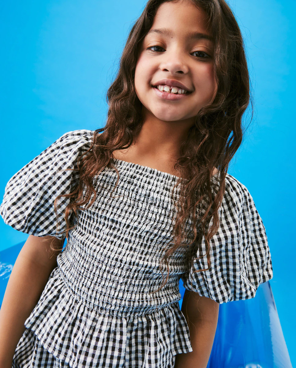 

Длинный комбинезон для девочки Kids El Corte Inglés, черный