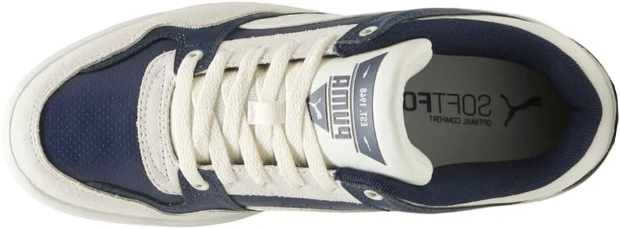 Мужские кроссовки PUMA Rebound Retro со шнуровкой, повседневные - синие, синий — фото 4