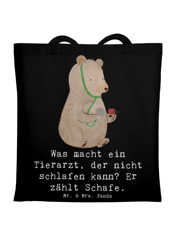 

Mr. & Mrs. Panda Сумка ветеринара для подсчета овец, с надписью черным цветом