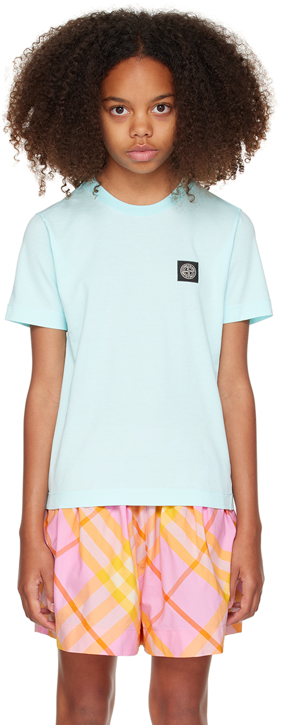 

Детская синяя футболка 20147 Stone Island Junior