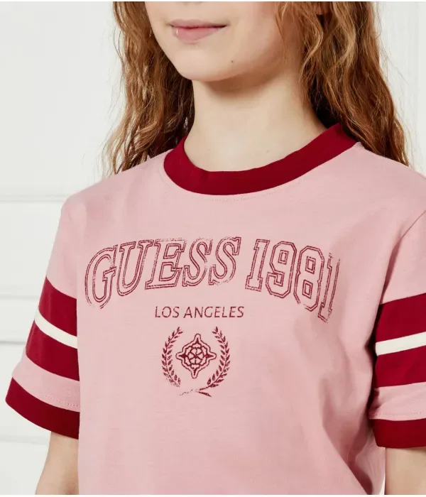 Футболка MINIME regular fit Guess Active, розовый — фото 4
