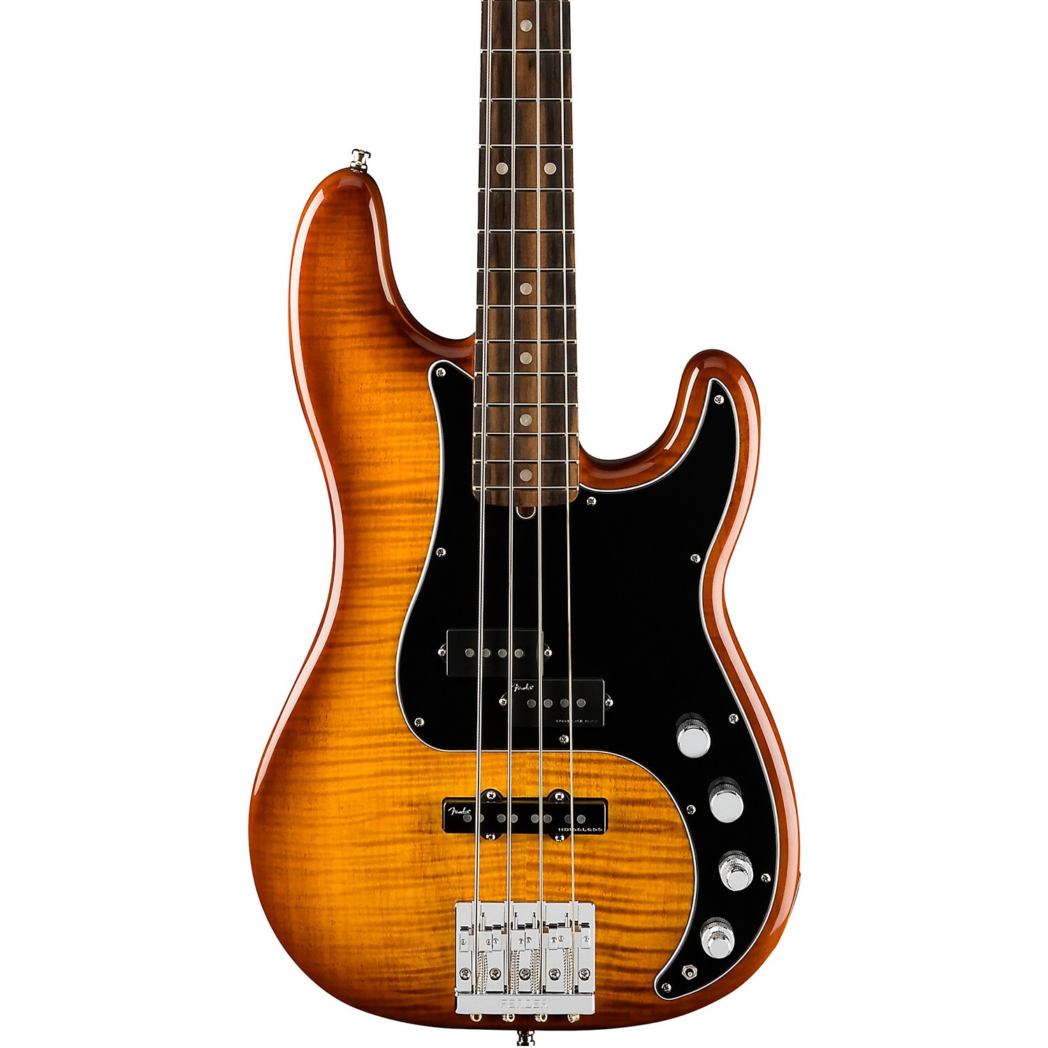 

Американская сверхточная бас-гитара Fender Limited Edition Tiger's Eye