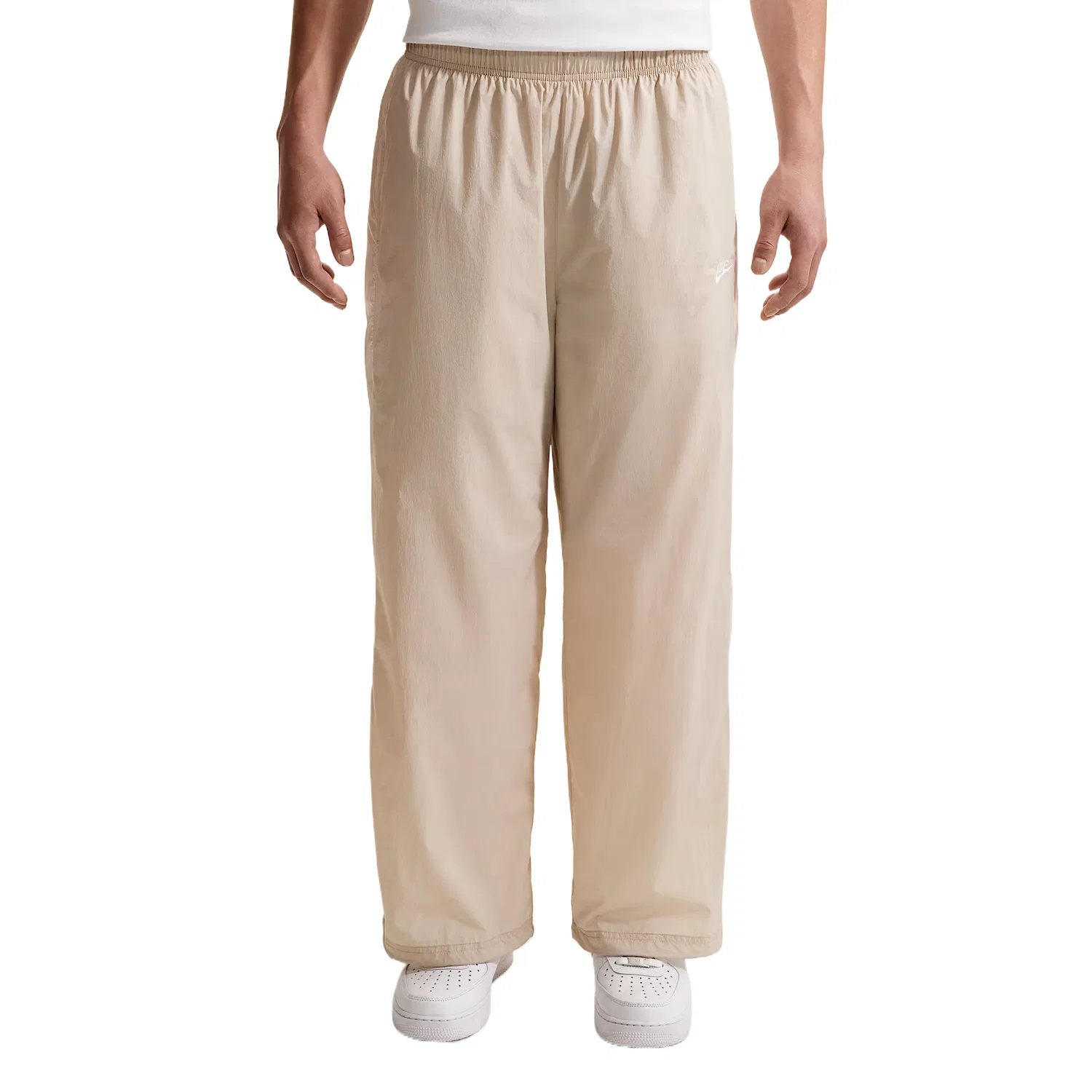 Брюки повседневные WINDRUNNER мужские Nike, Cream II/Light Orewood Brown/White