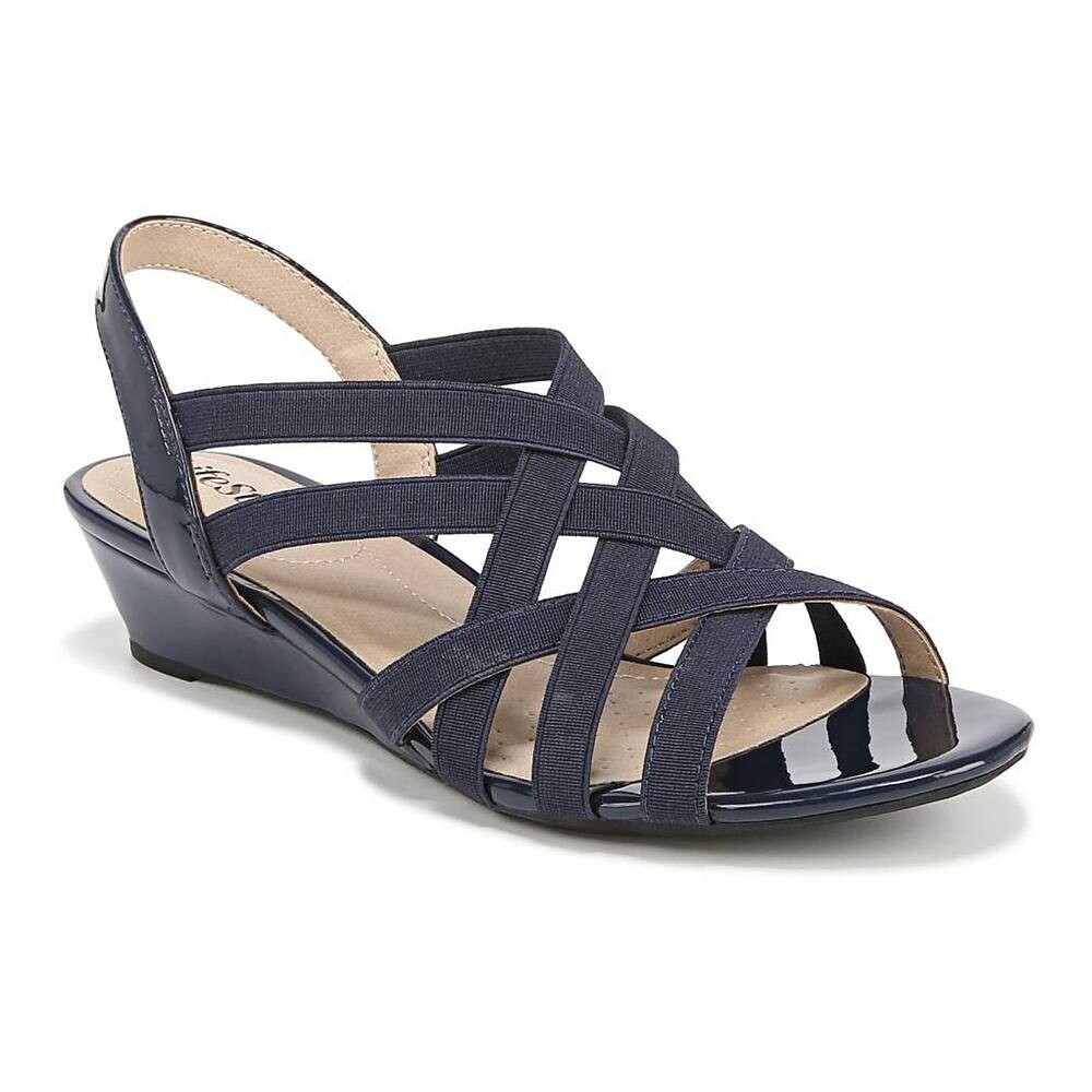 

LifeЖенские туфли на танкетке с ремешками Stride Yung LifeStride, цвет Lux Navy