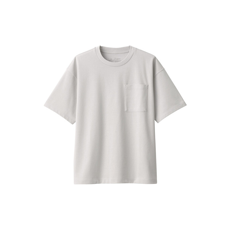 

Футболка мужская Muji с короткими рукавами, розовый