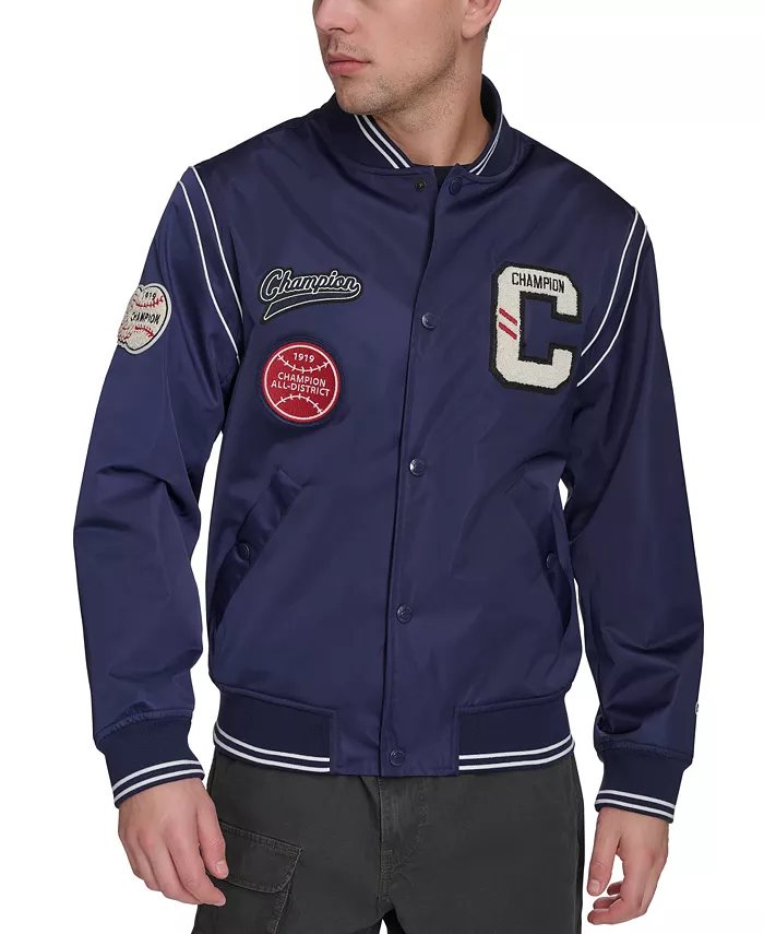 

Мужская бомбер Varsity Patch Champion, синий