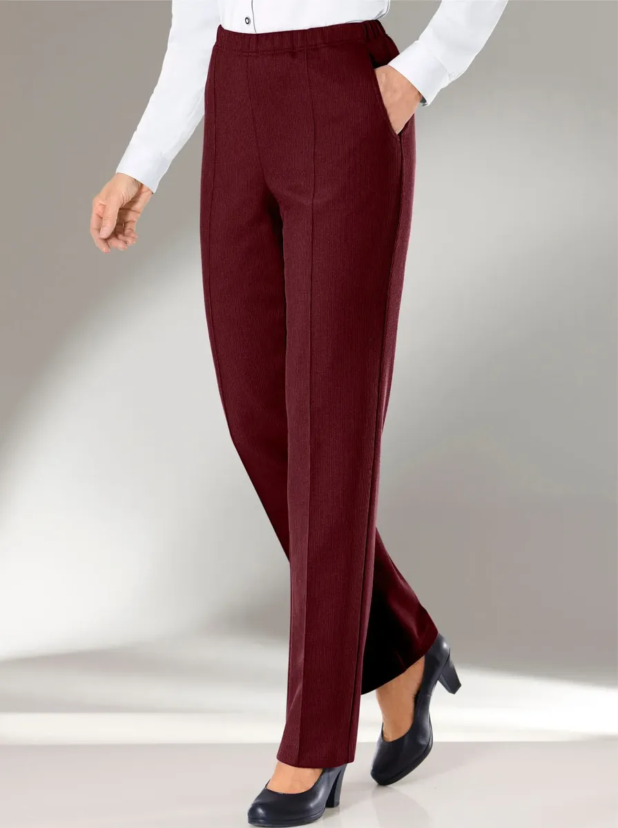 

Утепленные брюки Classic Basics, бордовый