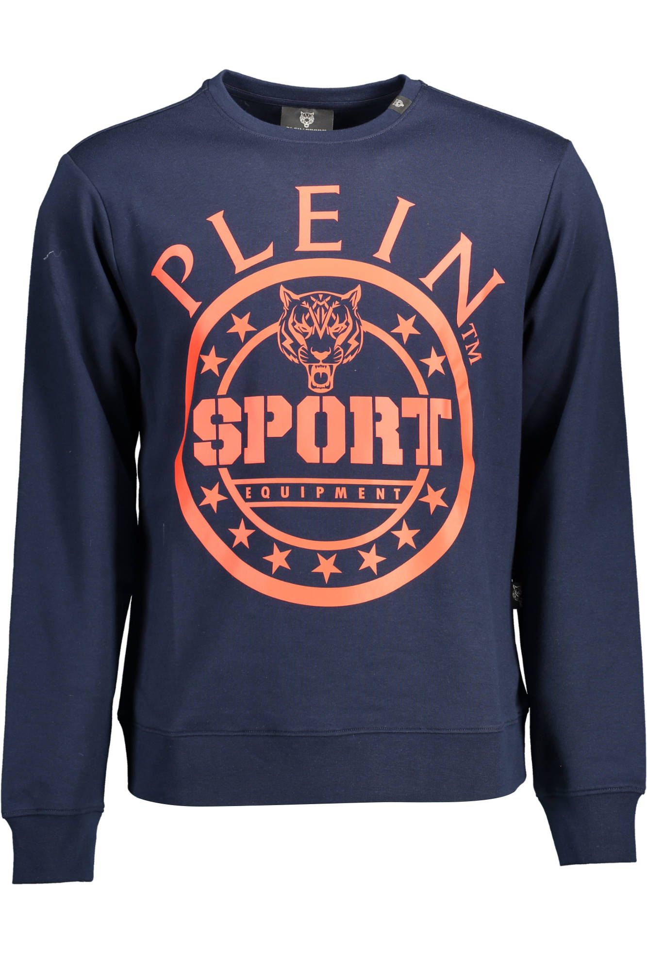

Синий хлопковый мужской свитер Plein Sport