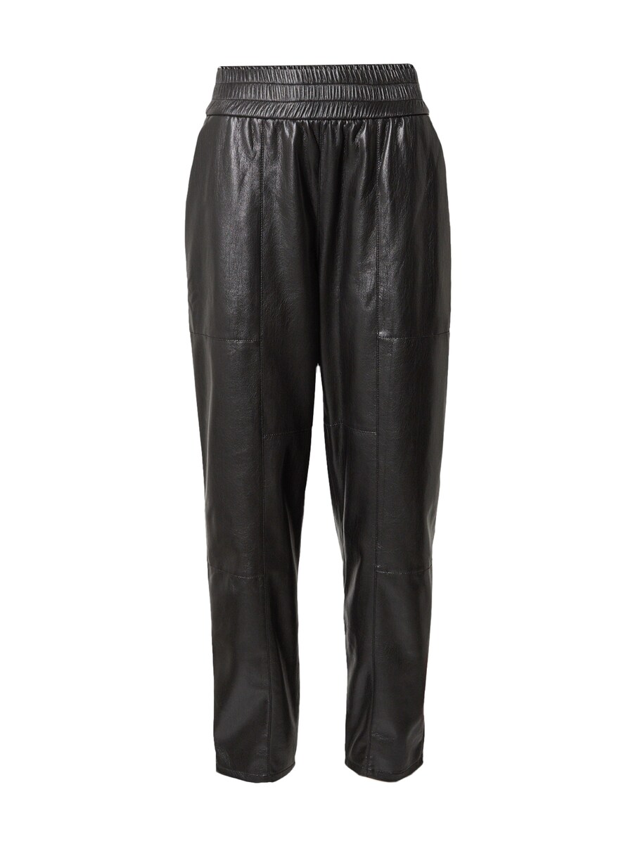 

Кожаные штаны BOSS Tapered Pants C_Taiya2, черный