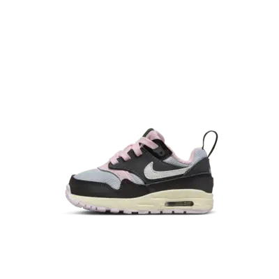 

Кроссовки Nike Air Max 1 EasyOn, цвет Black/Anthracite/Pink Foam/Summit White