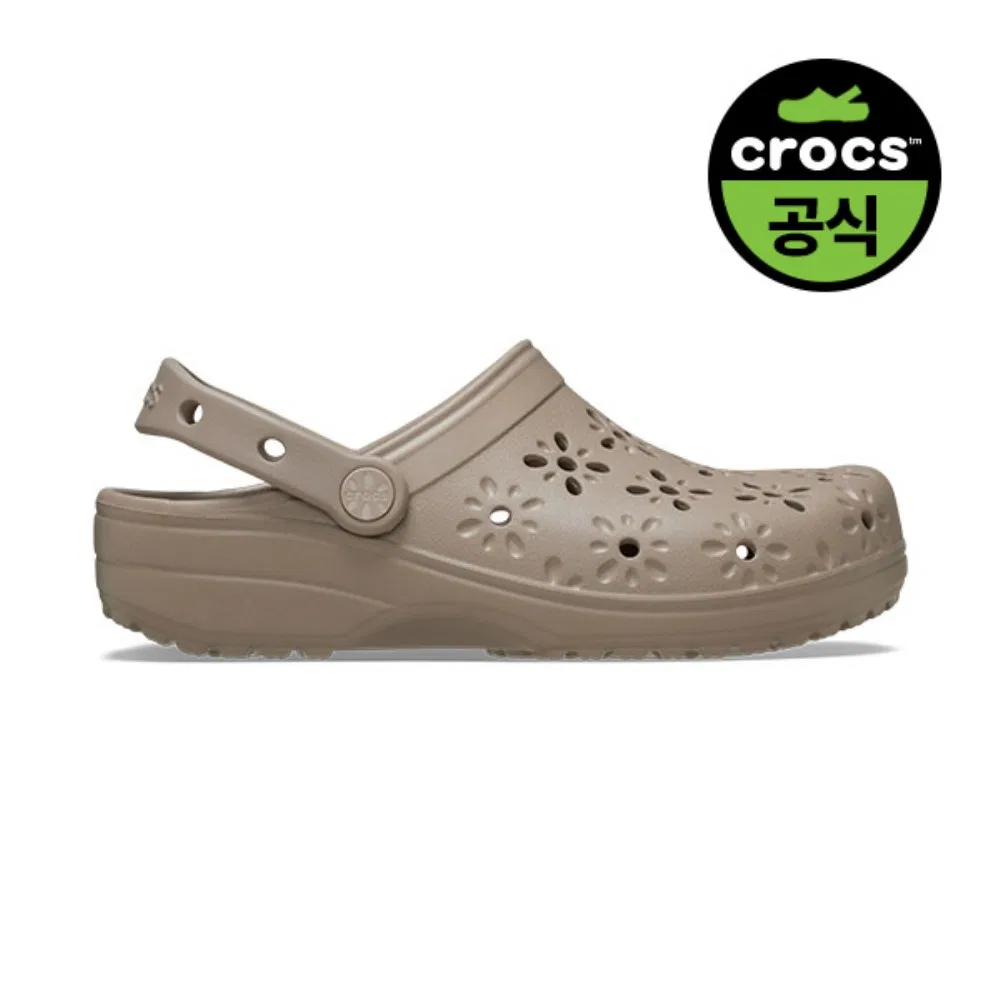 Мужские клоги Classic Floral Cut Out Tau от Crocs — фото 3
