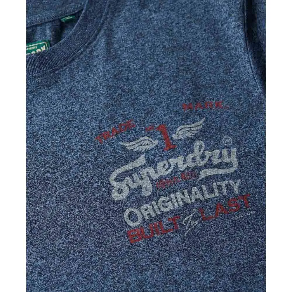 Футболка с коротким рукавом Superdry Vintage Workwear Relaxed, синий — фото 2