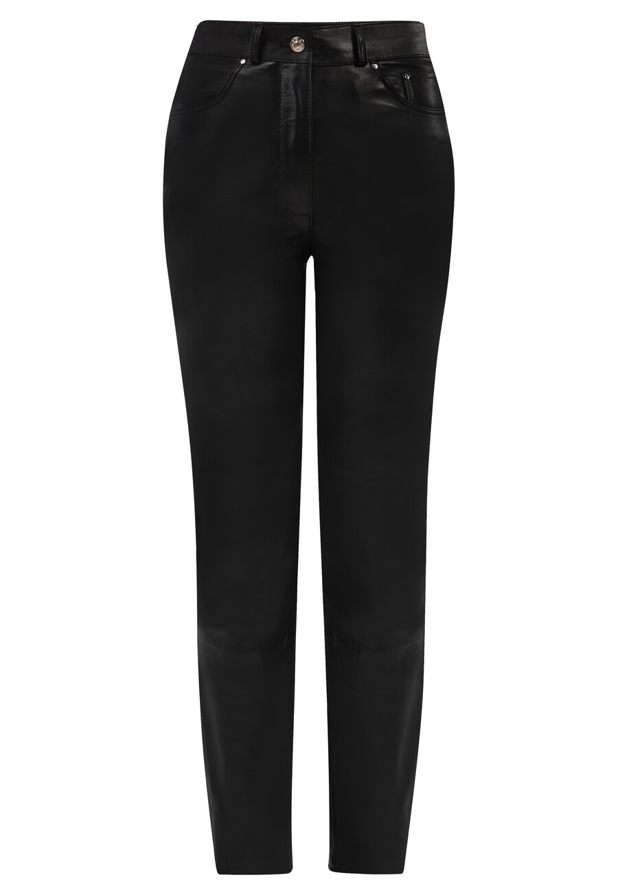 

Кожаные штаны Felix Hardy Regular Pants, черный