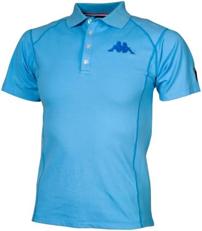 

Мужская поло-рубашка Kappa Golf GM07003 с коротким рукавом, бирюзового цвета