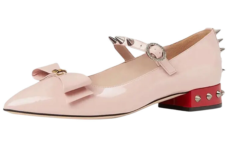 Туфли женские Gucci Mary Jane, розовый