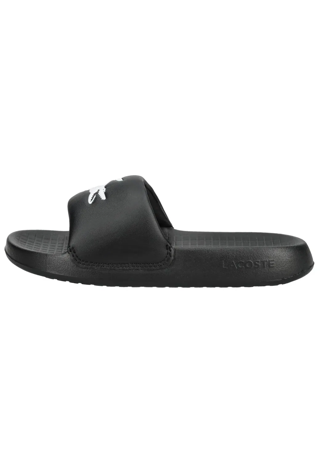Пантолеты SERVE SLIDE 1.0 Lacoste, черный/белый — фото 2