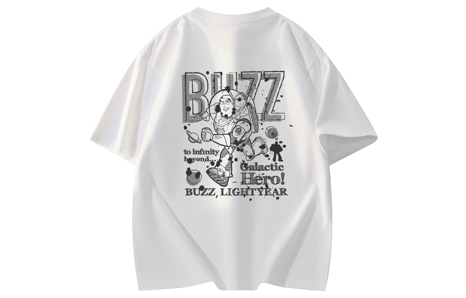 

Футболки унисекс с круглым вырезом, узкий прямой крой Disney, белый