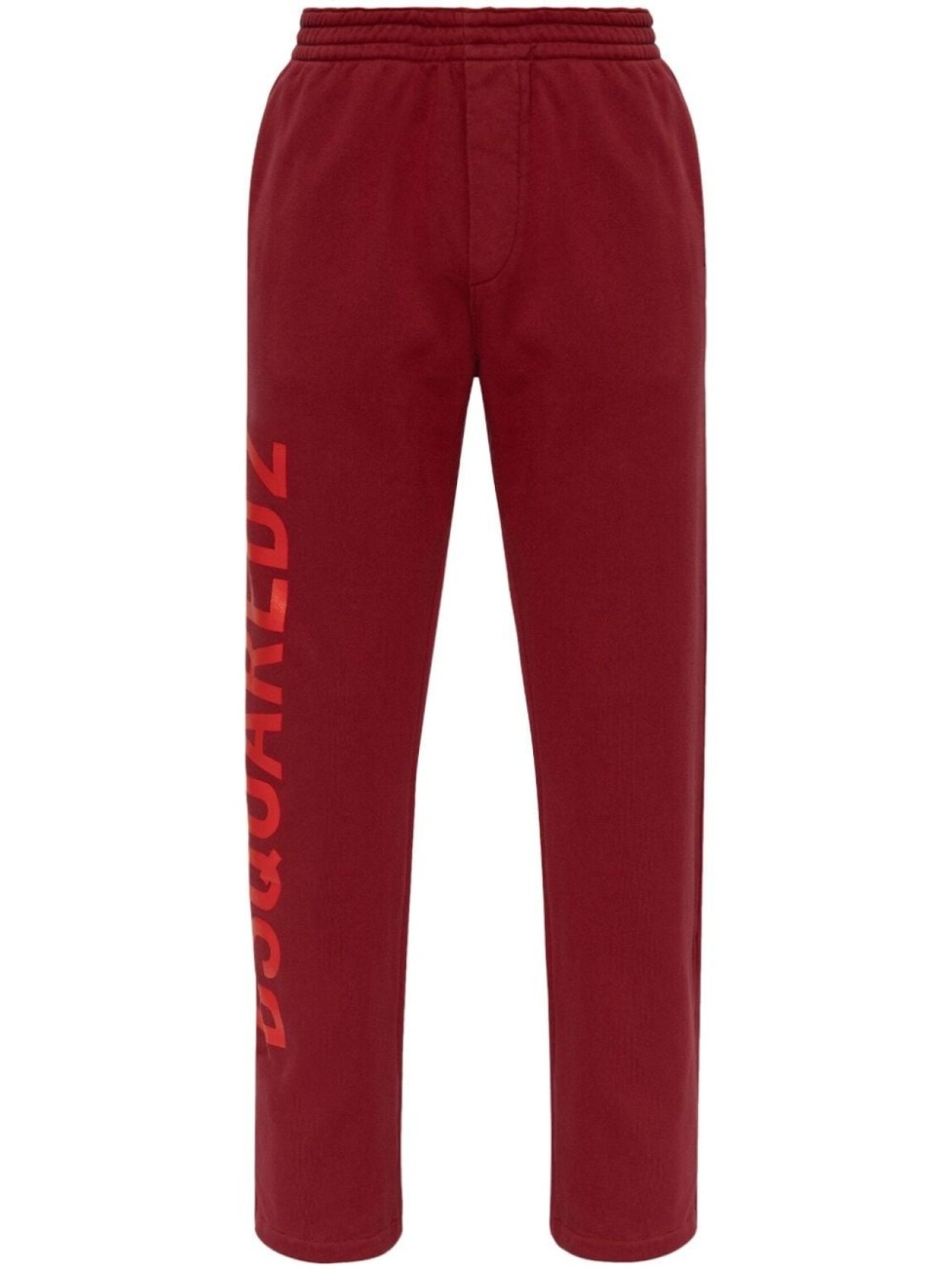 

Dsquared2 хлопковые спортивные брюки с логотипом, красный
