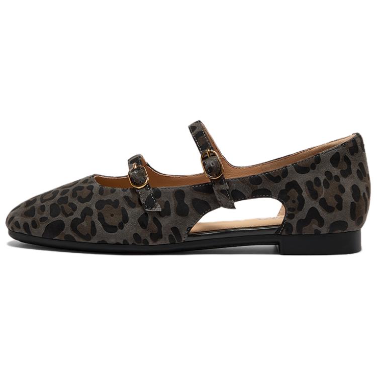 Туфли Мэри Джейн на плоской подошве женские BATA, Brown