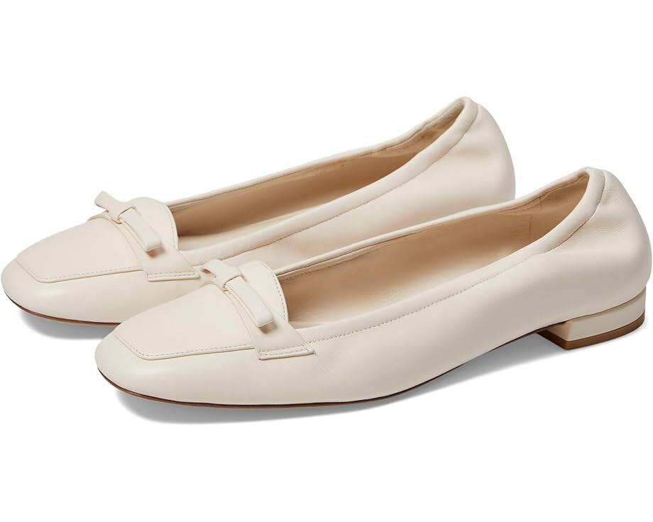 

Туфли на плоской подошве Stuart Weitzman Tully Loafer, цвет Seashell 1