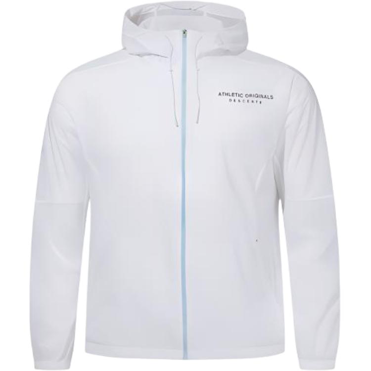 

DESCENTE Беговая куртка унисекс, White