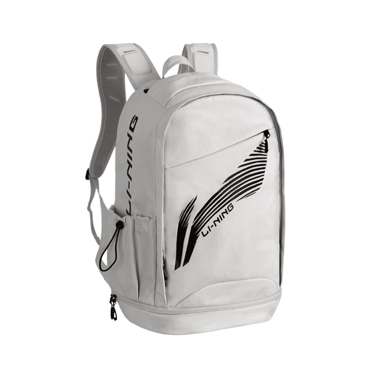 

LINING Полиэстеровый рюкзак обычный унисекс белый и черный, White & Black